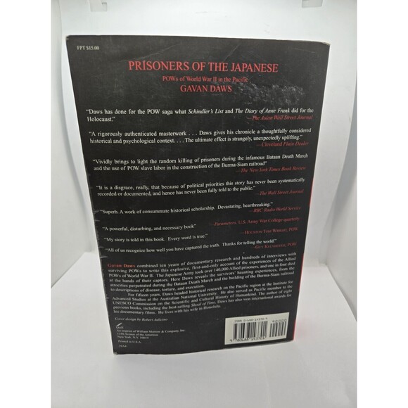 Prisoners of the Japanese: POWs of World War II in the Pacific by Daws, Gavin - Picture 2 of 3